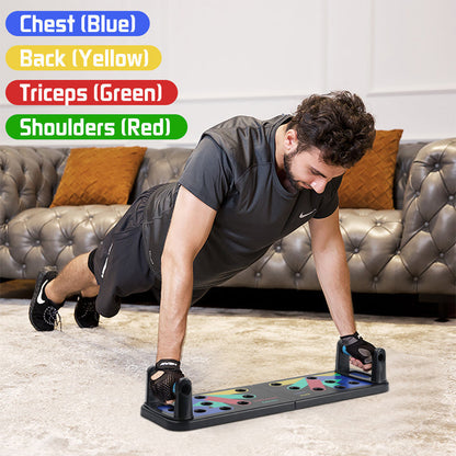 💪 Fällbar multifunktionell push-up-bräda 🏋️‍♂️🔄