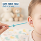 🥳Sista dagen: Köp 1, få 1 gratis🦻 Återanvändbar öronvaxborttagare med mjuka självhäftande spetsar – Tar bort vax effektivt utan att det blir kladdigt med bomull 🧼👂