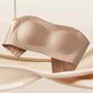 💞Bandeau-BH för kvinnor, push-up-modell, med bra stöd, vadderad, halksäker, trådlös, sömlös och bekväm