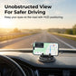 🚗 360° Roterande Mobilhållare för Bil – Stabil, Justerbar & Enkel att Använda
