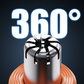 👃 50% RABATT NU!⚡ Uppladdbar Näs & Öron Hårtrimmer – 360° Roterande Blad & LED Display – Bärbar Grooming Verktyg ✈️
