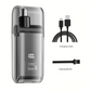👃 50% RABATT NU!⚡ Uppladdbar Näs & Öron Hårtrimmer – 360° Roterande Blad & LED Display – Bärbar Grooming Verktyg ✈️