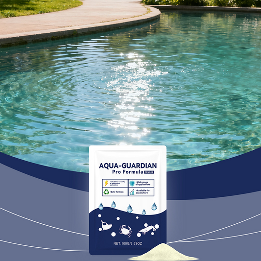 💧 Aqua-Guardian Pro Formula Vattenklargörare – Gör grumligt vatten klart på några minuter, skadar inte fiskar – för både söt- och saltvatten 🐠