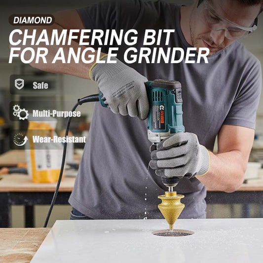 ⚙️ TIDSBEGRÄNSAT ERBJUDANDE: 50 % RABATT! ✨ Diamantfasfräs för vinkelslip – multifunktionell, lödda diamanter, passar alla modeller 💎