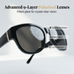 👓✨ Solglasögon med stor båge för damer – skyddar effektivt mot UV-strålning och bländning ✅ Kan bäras över vanliga glasögon ☀️ Snyggt solskydd som ger maximal komfort i solen ✨