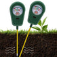 🌱 3-i-1-jordmätare med visare – Mäter pH-värde, fuktighet och ljus – Perfekt för trädgården, gräsmattan eller krukväxter – Enkel installation utan batterier 🌿