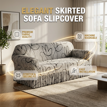 Universalt Stretch Anpassat Sofföverdrag