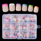 🥳2026 HETASTE REA🥳💞50K+ SÅLDA!💅✨ 50% RABATT!🎁 Color Pop Lösnaglar