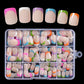 🥳2026 HETASTE REA🥳💞50K+ SÅLDA!💅✨ 50% RABATT!🎁 Color Pop Lösnaglar
