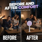 🦟 Myggklapp & mygglampa i praktisk hopfällbar design – med UV-lockljus, säkert skyddsnät i tre lager och ett 1200 mAh-batteri som ger upp till 30 dagars standby-tid 🔄