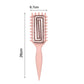 💇‍♀️ 50% RABATT NU! 🌿 Ventilated Detangling Brush för Lockigt Hår – Andningsbar & Skonsam – Perfekt för Definition & Frizz-fria Lockar – Inbyggd Parting Tool ✨