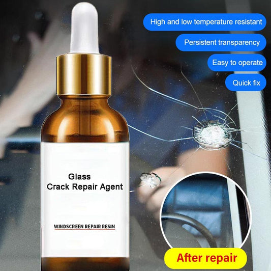 🔥 50 % RABATT! Köp 1 Få 1 Gratis！Tysk glasteknik – reparera sprickor enkelt och spara kostnaden för nytt glas 🚗✨