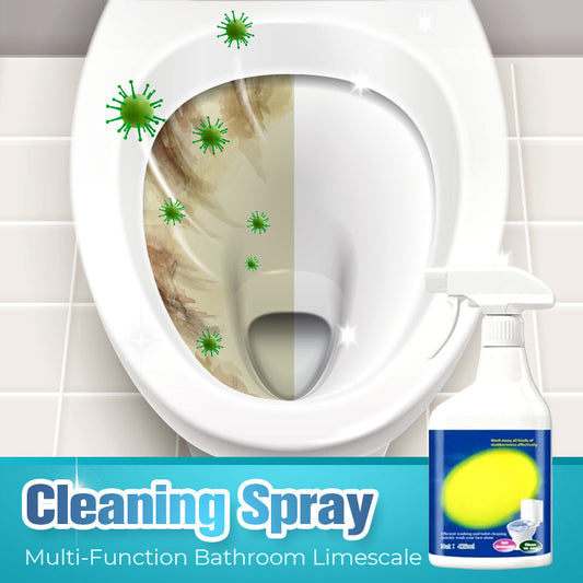 🧼 50% RABATT NU! Multifunktionell rengöringsspray för kalkavlagringar – bryter ner tvålskum, kalk och smuts – skonsam mot kakel, keramik & metall – med uppfriskande doft 🚿✨