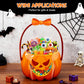 👻Halloween Bästsäljare-60%rabatt🎃Halloween Genomskinliga Pumpa Presentpåsar✨Perfekta för Fest, Trick-or-Treat, Klassrumsgåvor