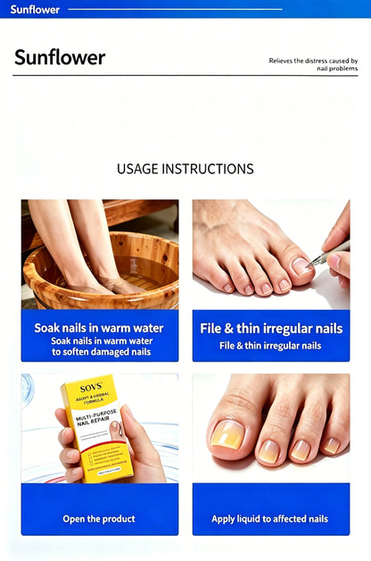Nagelvårdsspray för Reparation & Styrka