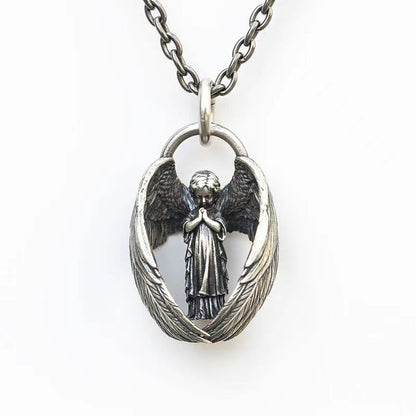 ⏳Sista dagen för 50% rabatt⏳Prayers Angel Necklace - Du är min ängel